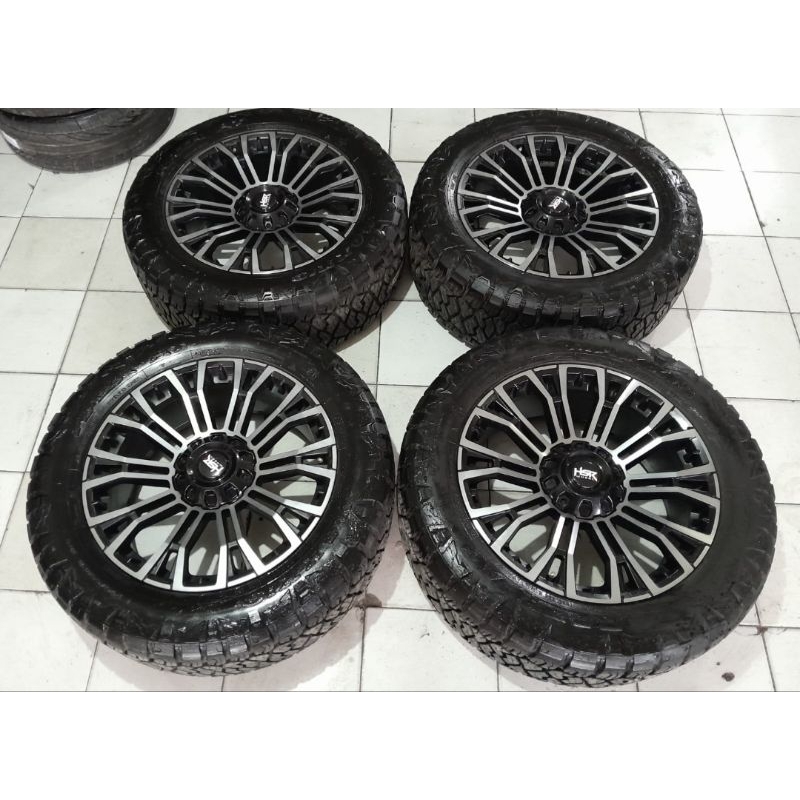 velg pelek mobil Second murah HSR Myth02 ring 20 untuk mobil pajero fortuner Ranger Hilux ford evere