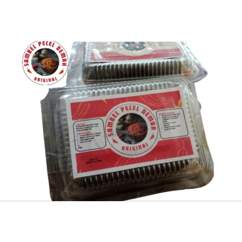 

Sambal Pecel Demak Original 250gr