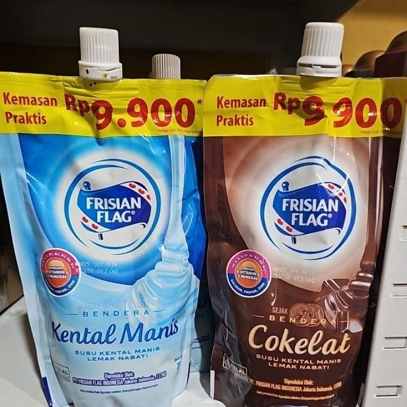 

Frisian Flag Bendera Kental Manis Pouch 260 gr
