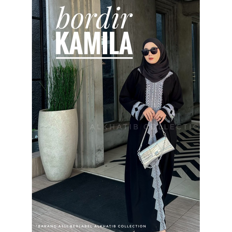 Alkhatib collection Abaya Bordir Kamila Fashion Saudi