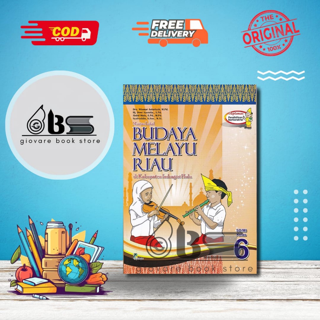 BUKU BUDAYA MELAYU RIAU KELAS 6 INDRAGIRI HULU | BMR INHU KELAS 6 ORIGINAL | BMR INDRAGIRI HULU KELA