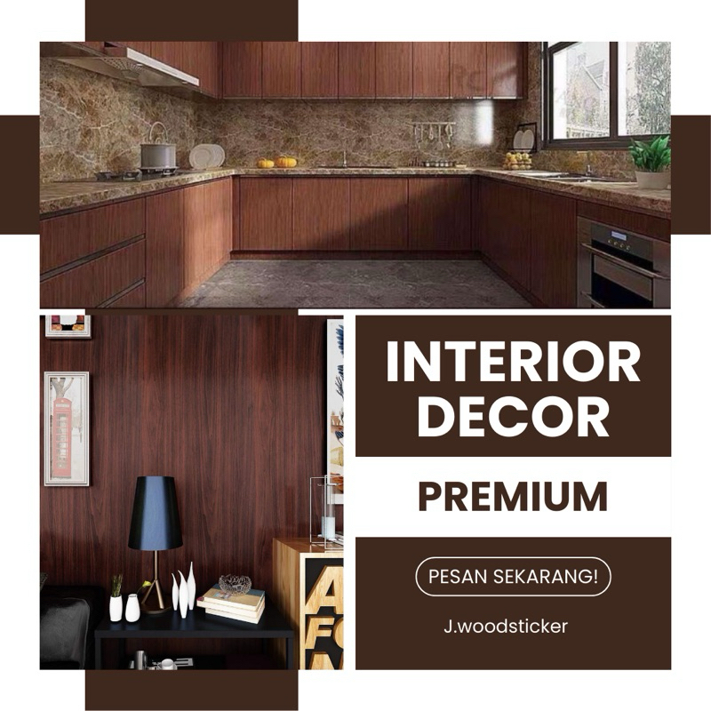HPL STICKER / HPL MOTIF KAYU / PELAPIS LEMARI TRIPLEK MEJA DINDING PINTU DAPUR ANTI AIR MINYAK PANAS