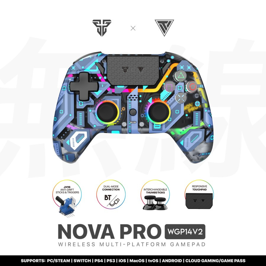 Fantech Gamepad Wireless Hall Effect NOVA WGP14