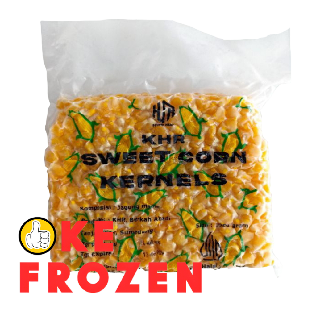 

KHR SWEET CORN 1KG JAGUNG MANIS BEKU