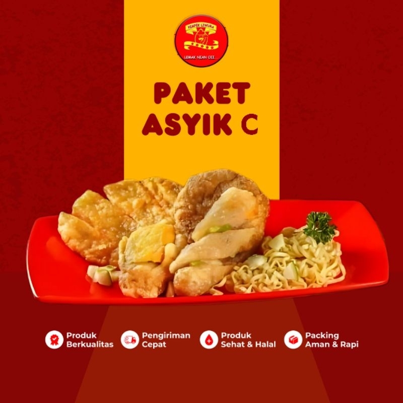 

Pempek Palembang Liwura Empek Empek Paket Asyik C Frozen Food Isi 4 Pcs Cuko 100 Ml Homemade Lezat