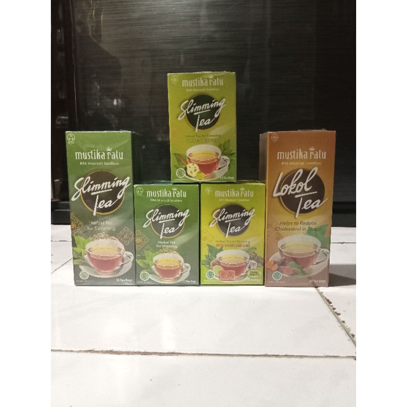 

Mustika Ratu Slimming Tea Isi 15/30 Bags