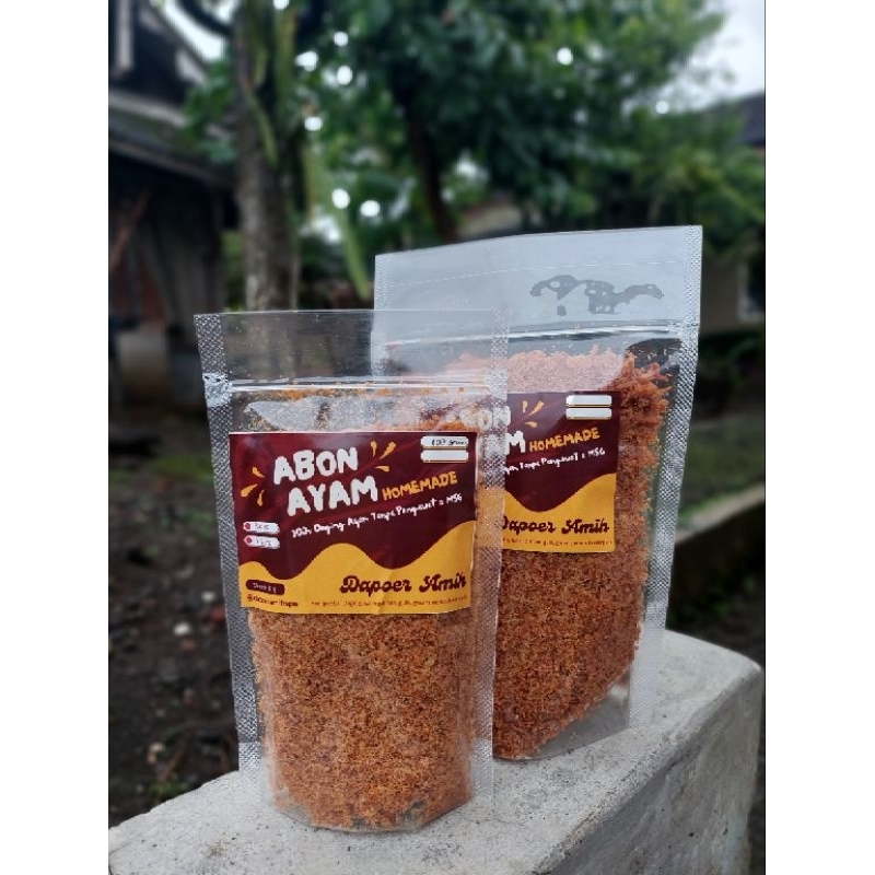 

Abon Ayam Dapur Amih Homemade Tanpa MSG 100gr