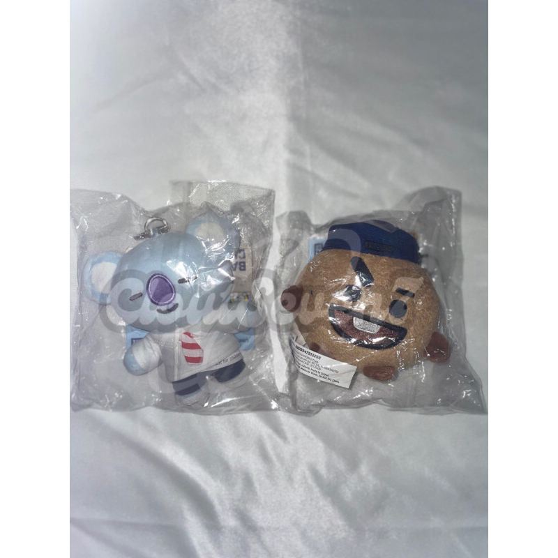 Bag Charm BT21 shooky & koya sealed
