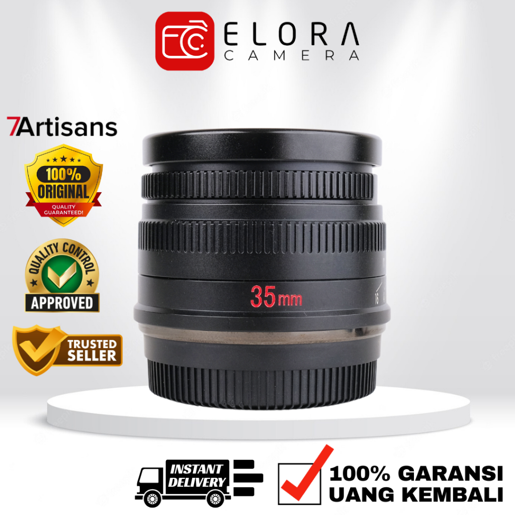 7Artisans 35mm F1.4 for Fujifilm / Lensa 7Artisans 35 mm F 1.4 for Fujifilm