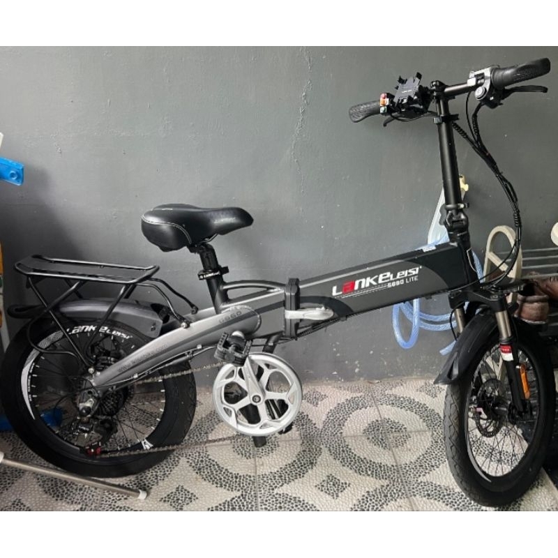 Lankeleisi G660 Lite Sepeda Listrik Lipat Elektrik Bike