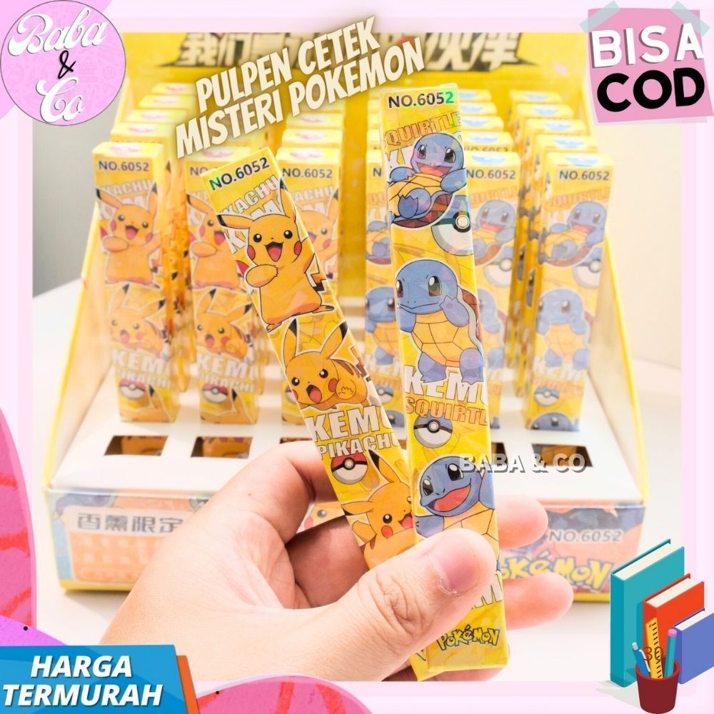 

PULPEN POKEMON PEN MISTERI BLIND BOX PEN POKEMON MYSTERY BOX PULPEN BOX MISTERI PIKACHU