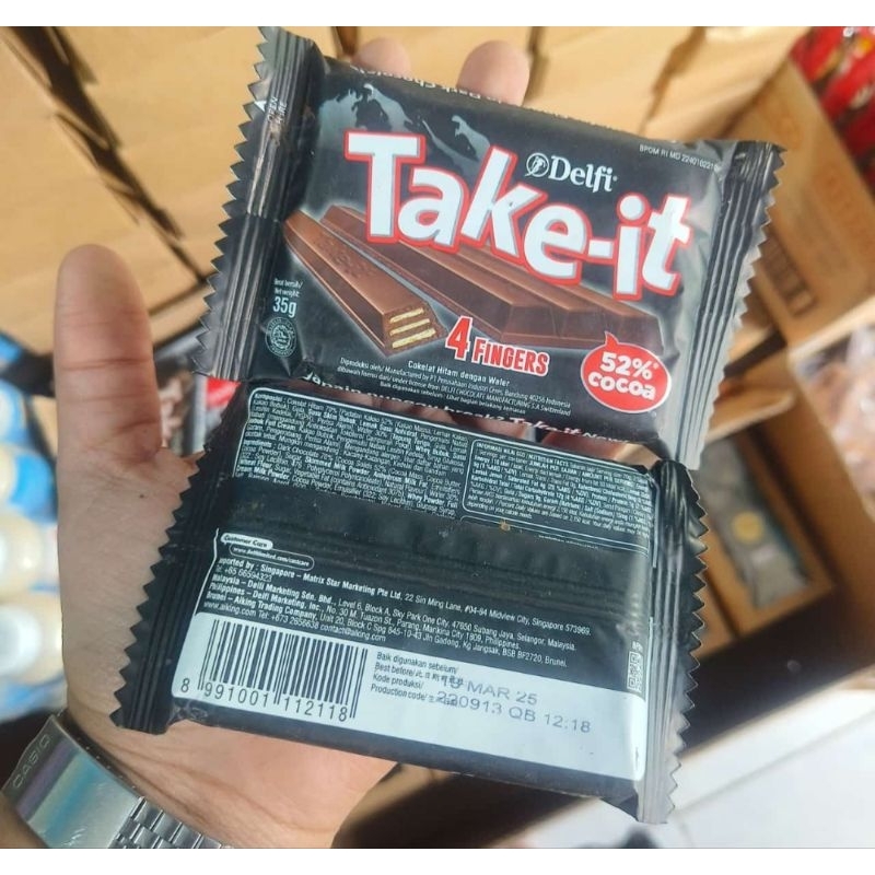 

Take-it 4 fingers dark / 5pcs ed maret 2025