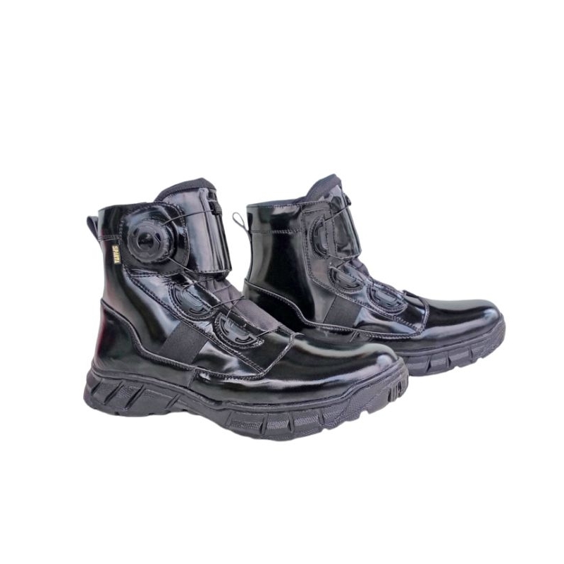 PROMO SEPATU PDH TALI PUTAR KULIT KILAP 067 sparta