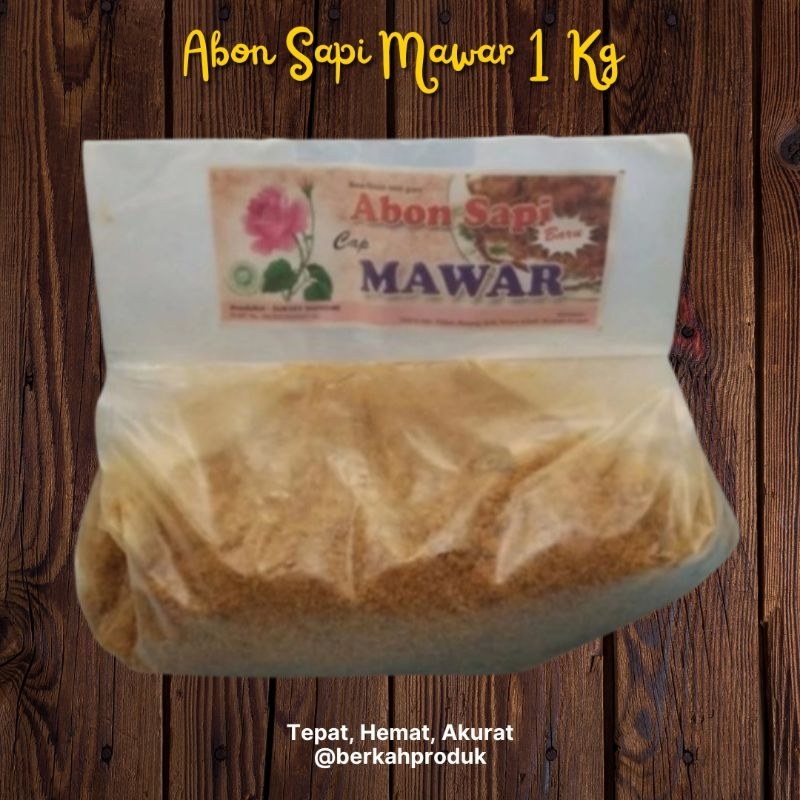 

Abon Sapi Mawar Kemasan 1 KG