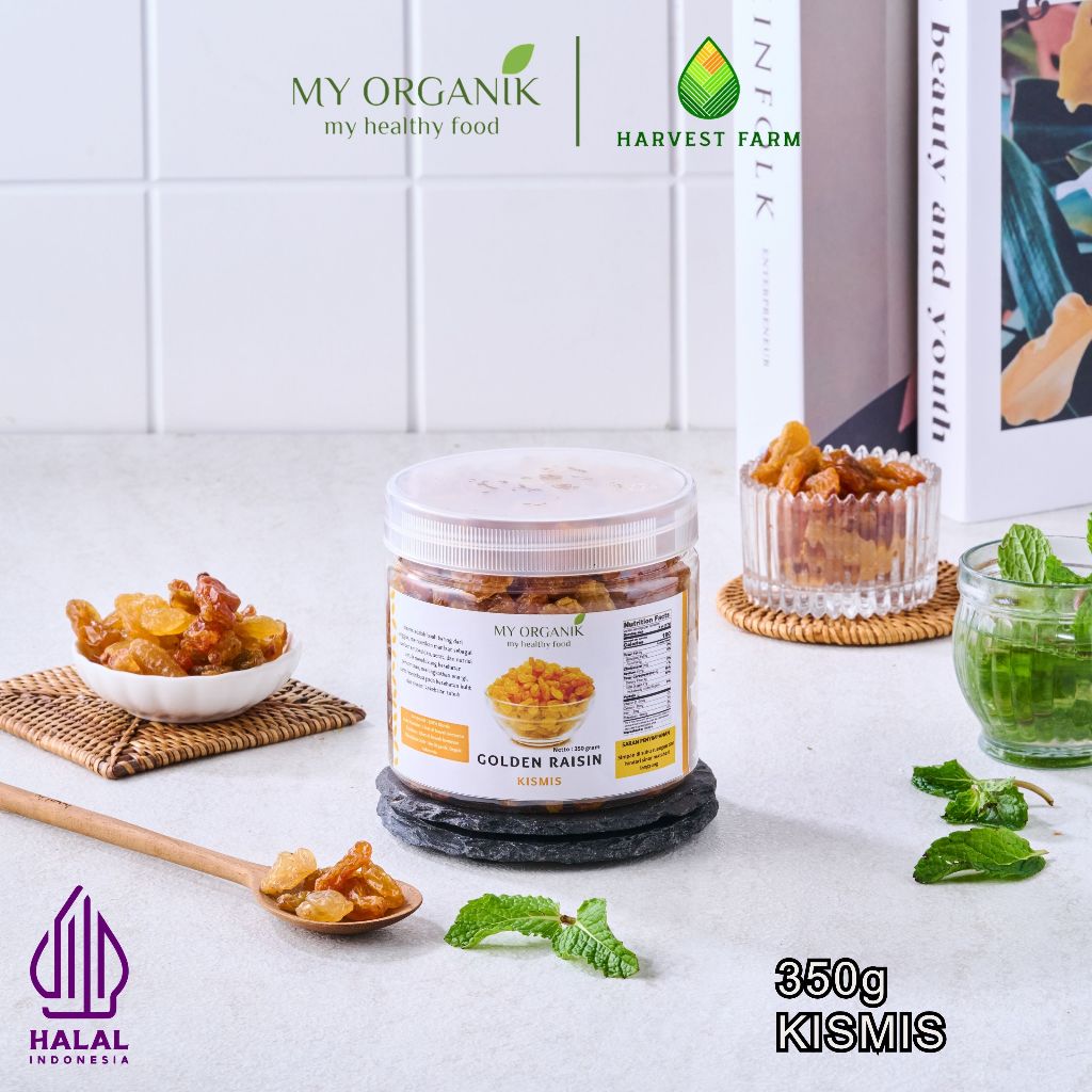 My Organik Kismis Arab Premium 350gr Raisin Oleh Oleh Haji Umroh Kismis Asam Manis