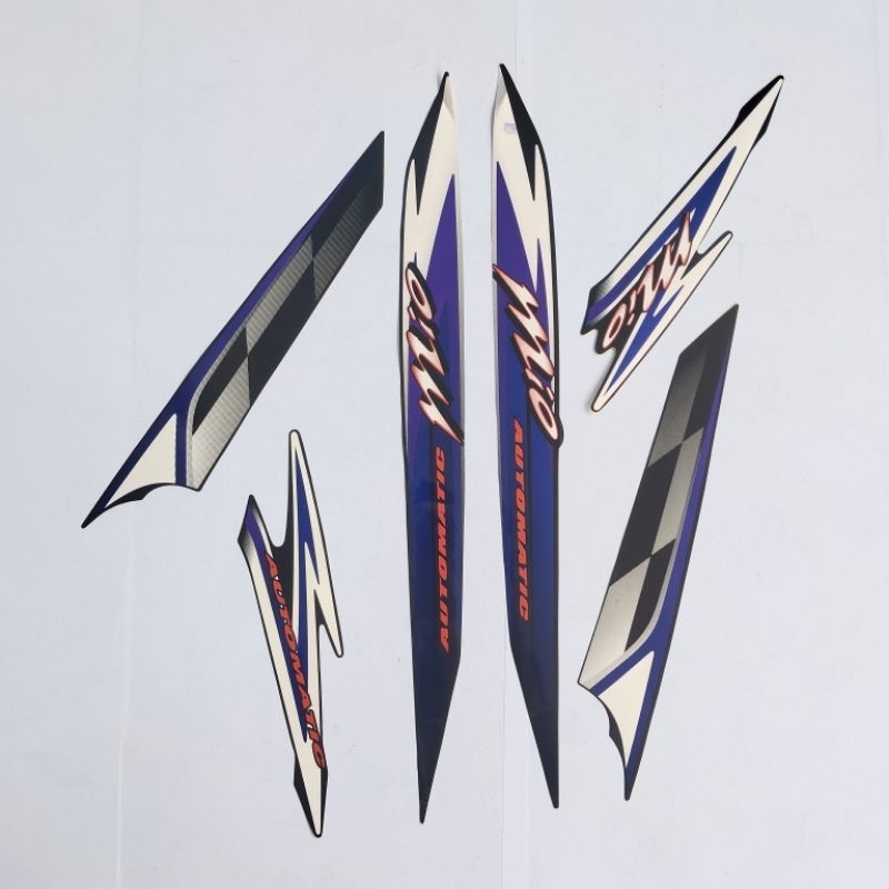 STICKER STRIPING MOTOR | MIO SPORTY CW |ORIGINAL | TAHUN 2004