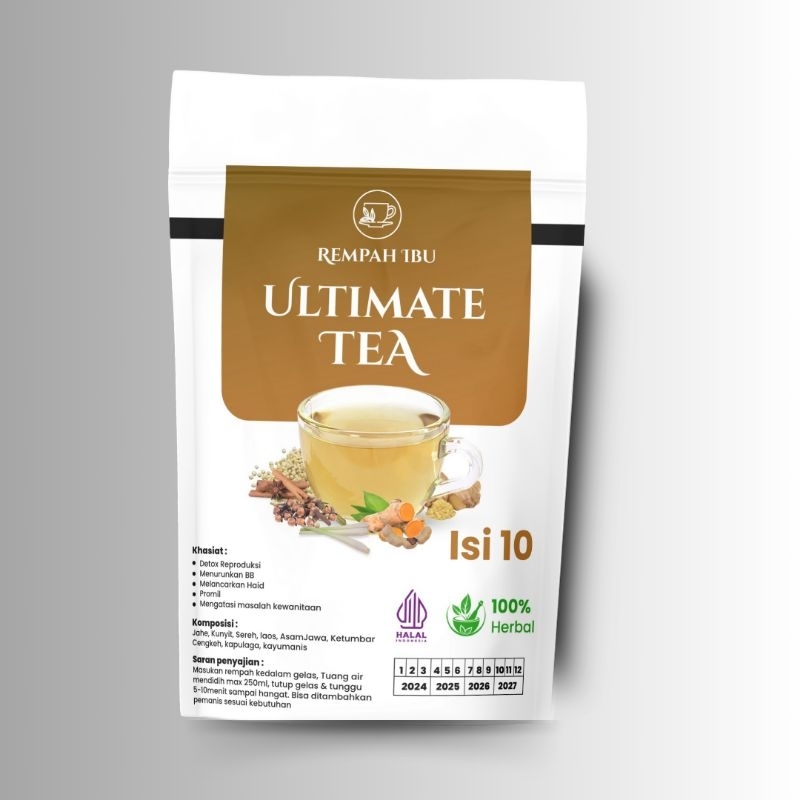 

ULTIMATE TEA / Rempah JSR / Teh Detox / Teh Diet