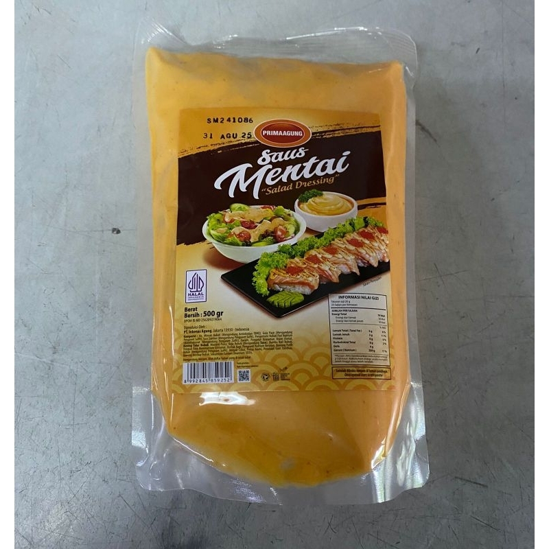 

Prima agung sauce mentai 500gr