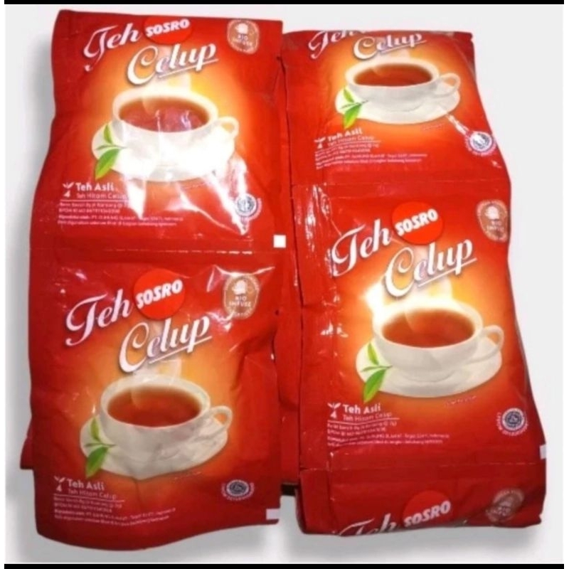 

SOSRO TEH CELUP [4 Teabag x 10 Sachet] / Renceng