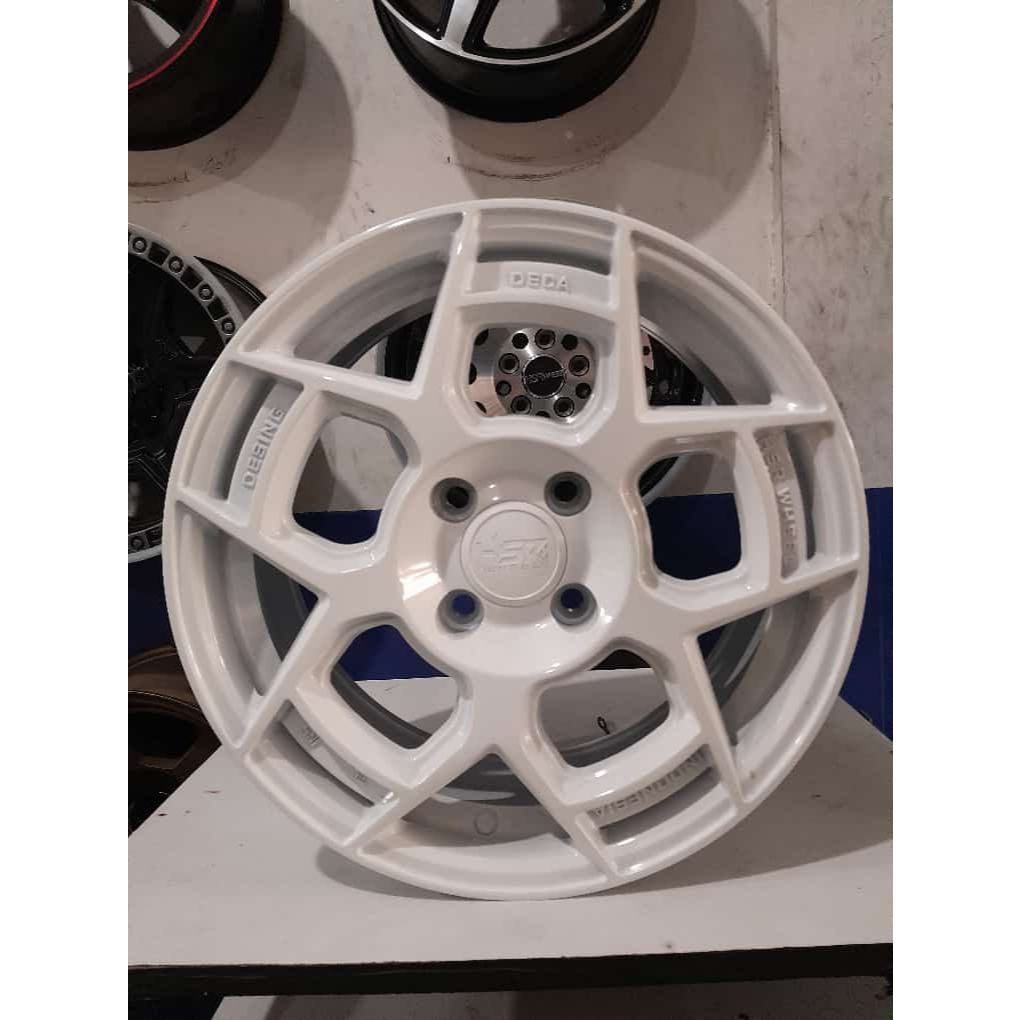 Pelek Mobil Racing Honda Brio Agya Sigra Ring 15 Pelek HSR BEKASI