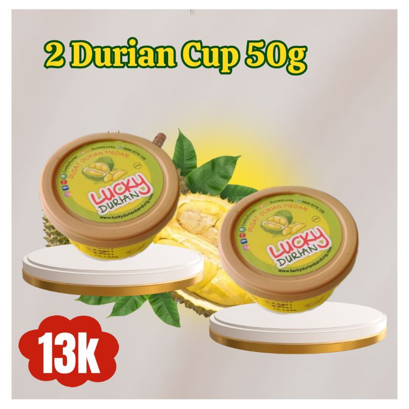

Promo Paket Duo Durian Cup50g