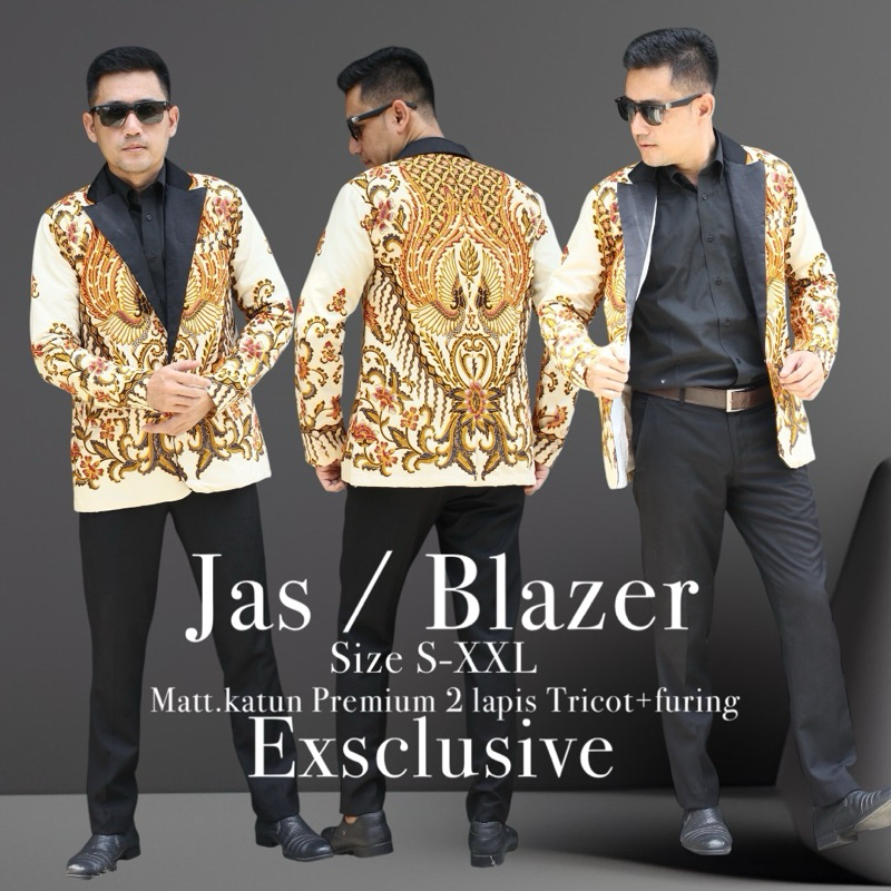 Jas Batik Blazer Batik Exsclusive