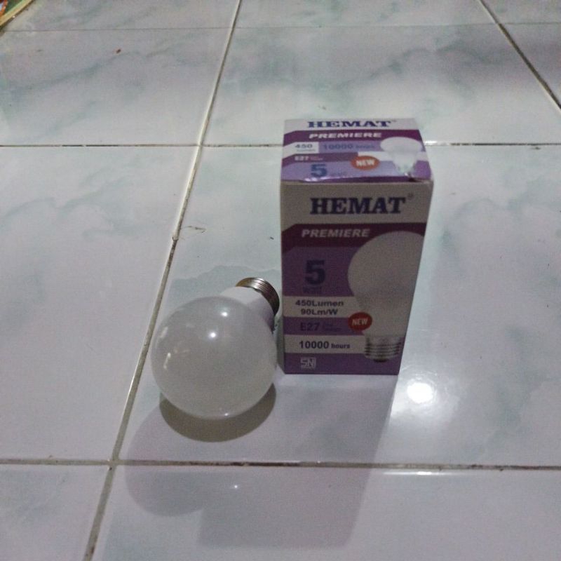 lampu hemat premier 5 watt