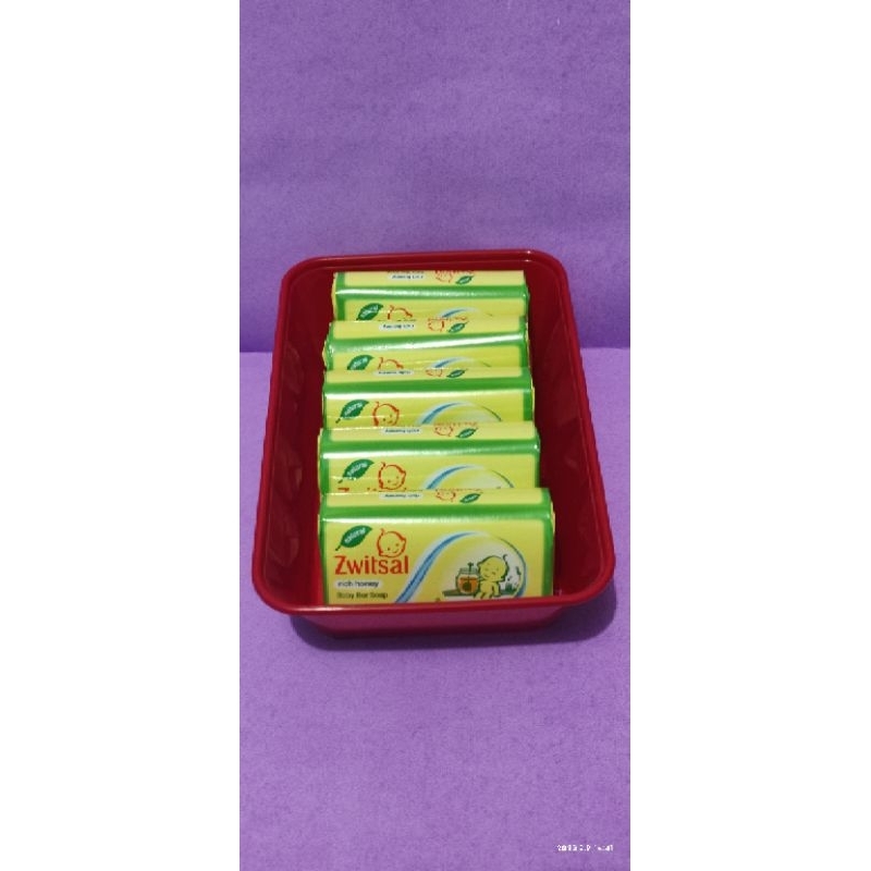 PAKET 5 PCS SABUN ZWITSAL BONUS BOX RANDOM SABUN BAYI