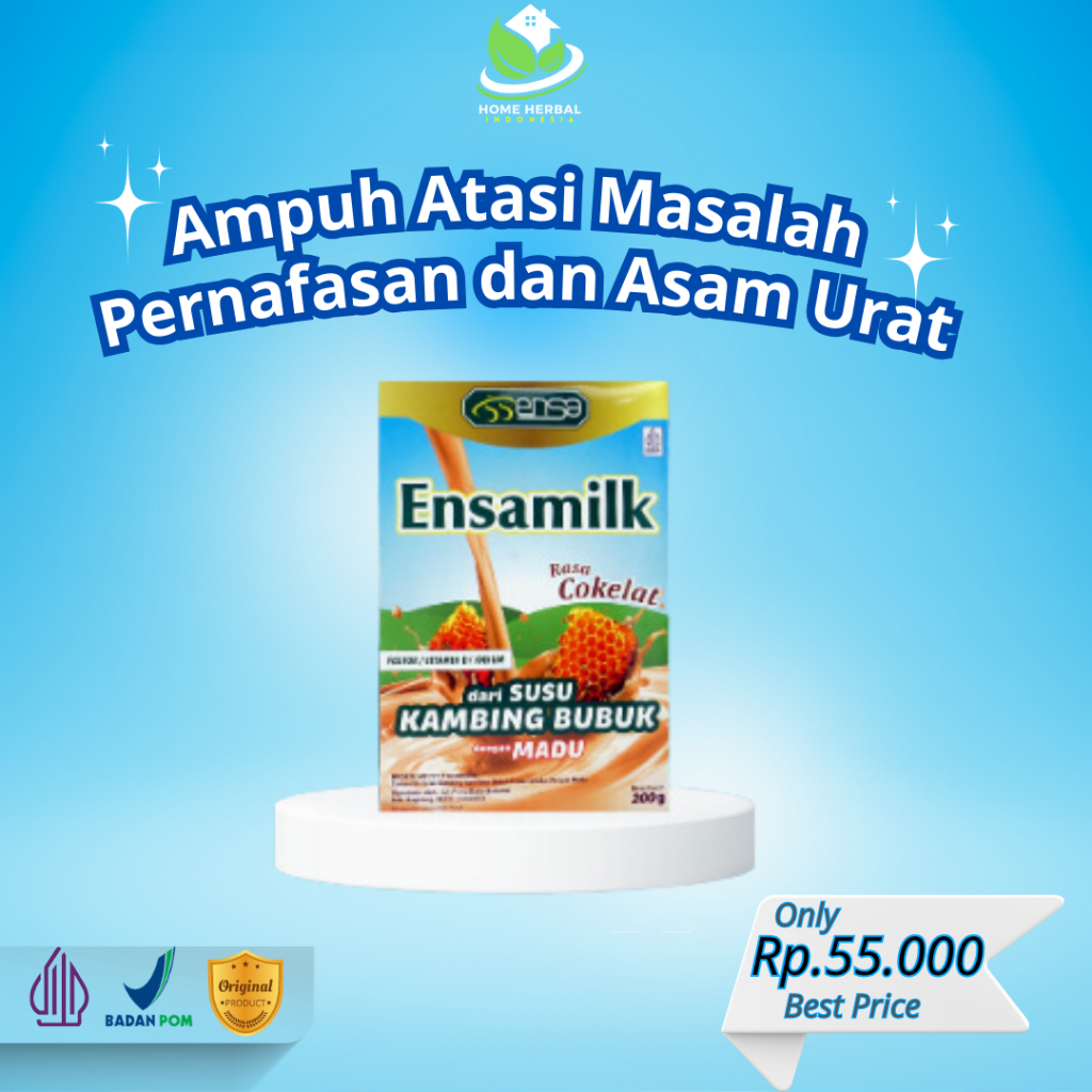 

Ensamilk Susu Etawa Bubuk Rasa Coklat Atasi Masalah Pernapasan dan Asma