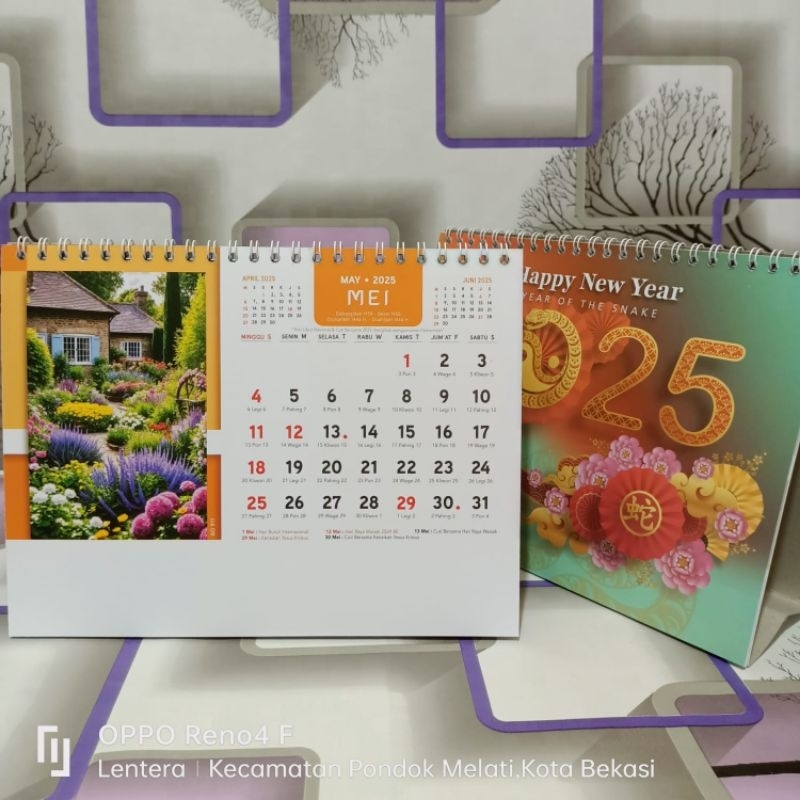 

kalender meja taman bunga 2025