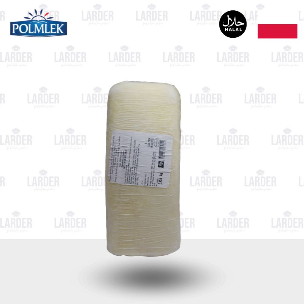 

Polmlek Mozzarella Cheese Block / Keju Mozzarella Blok 2,3kg