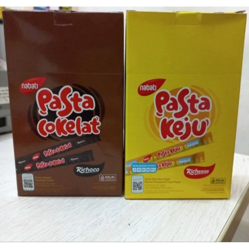 

Nabati Pasta Keju & Cokelat || 1 pack isi 30 pcs