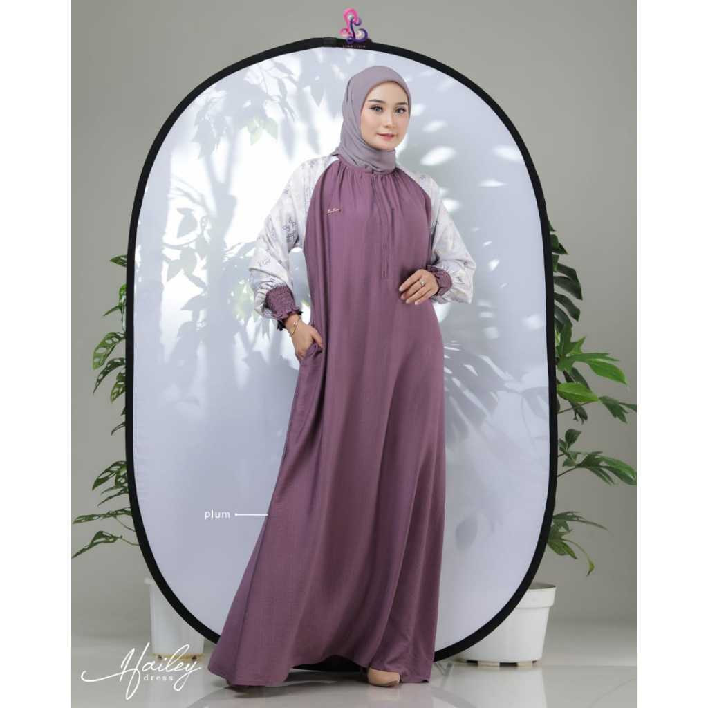 LINALIVIA Hijab Gamis HAILEY linalivia dress limited