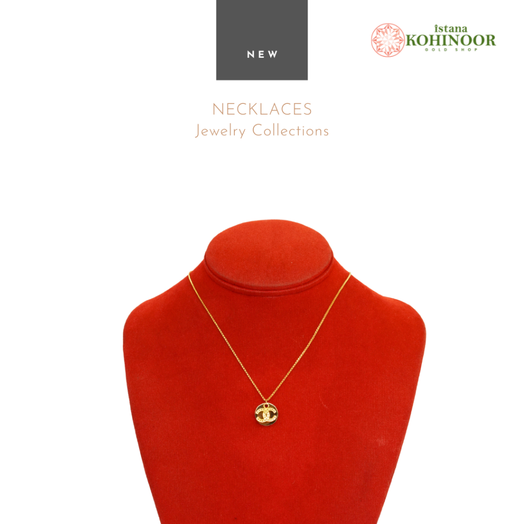 KOHINOOR NEW VARIASI KALUNG NECKLACES EMAS VARIASI 16K EMAS YELLOW