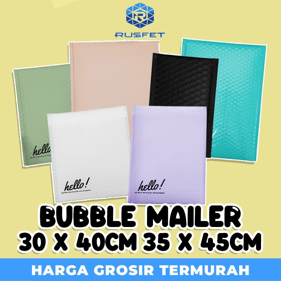 

Amplop Bubble Mailer 30x40cm & 35x45cm All Varian Satuan