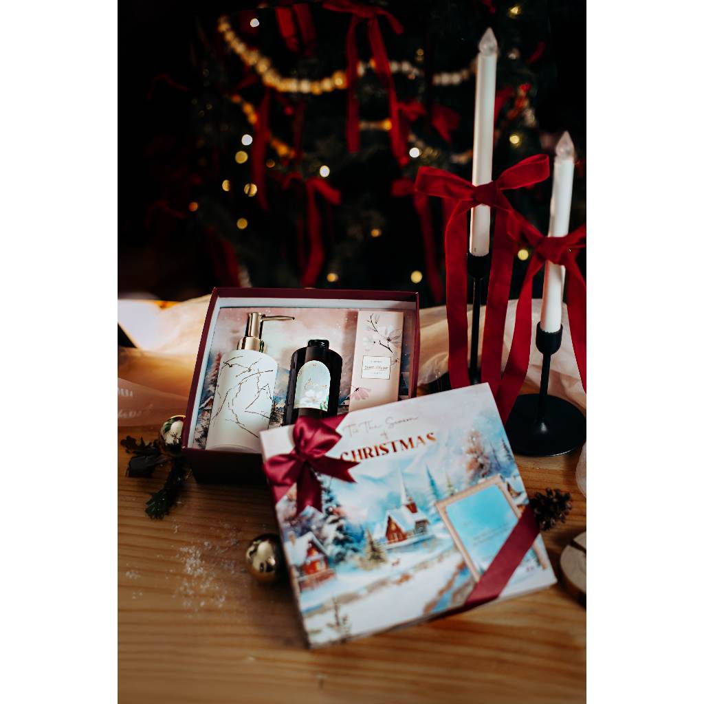 

NOELLE - Hampers Natal Christmas Hampers New Year Gift Parsel Natal Hampers Tahun Baru Reed Diffuser Gift Set Aromatherapy