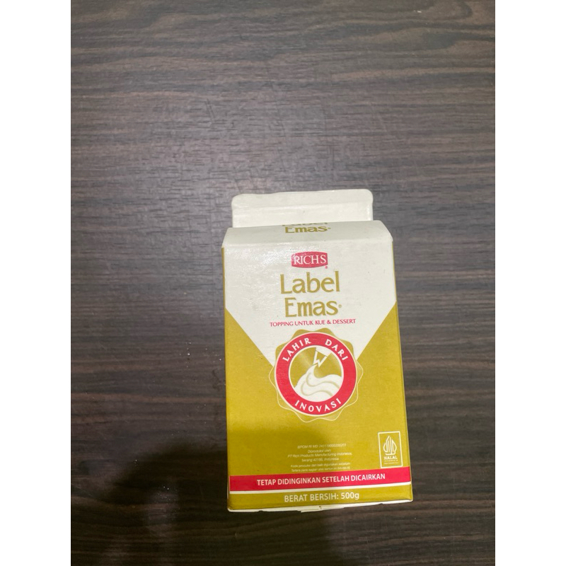 

rich gold label kemasan 500gr | INSTANT ONLY!!