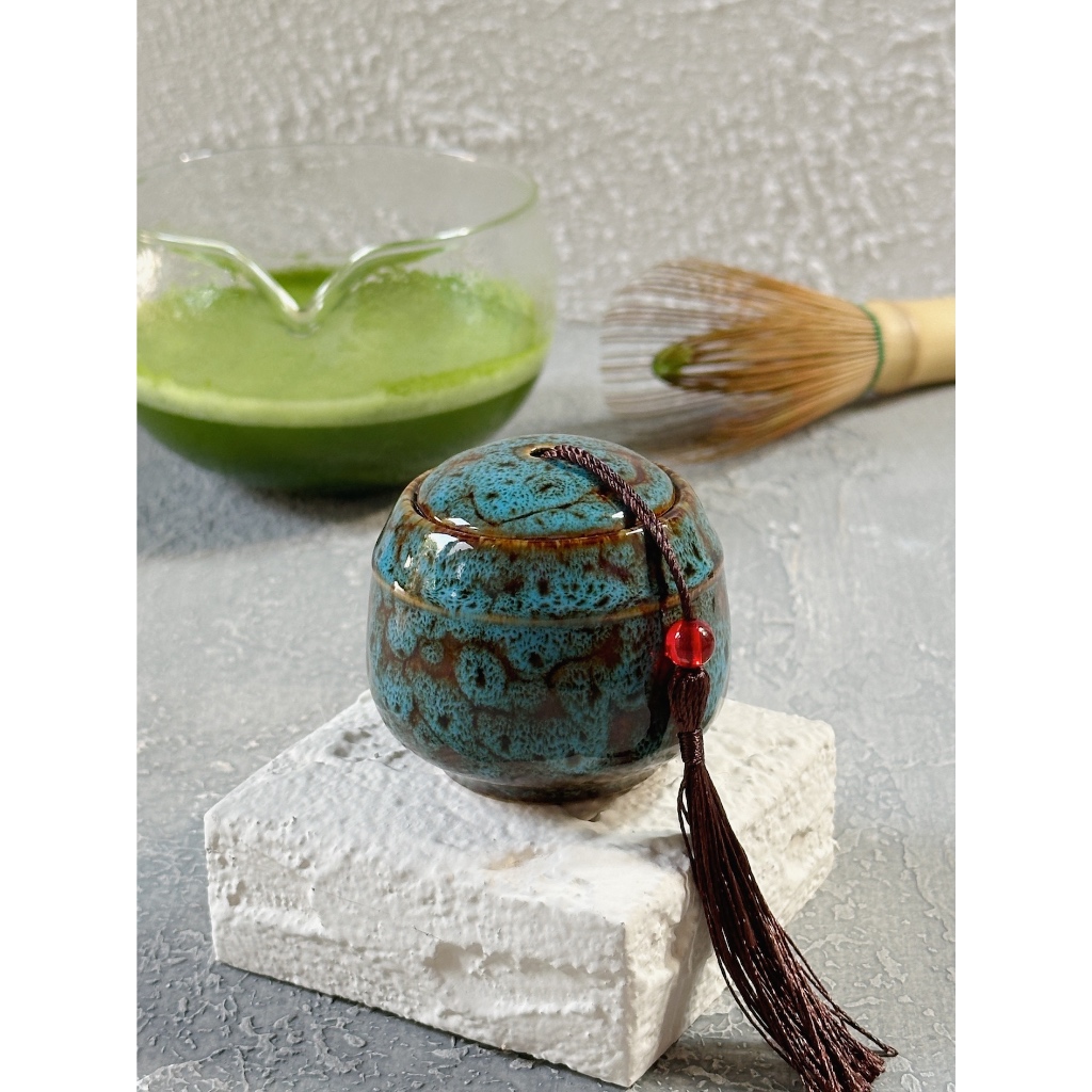 Matcha Ceramic Canister 6