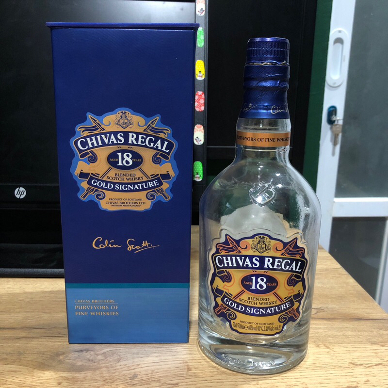 botol kosong chivas 700 ml ori