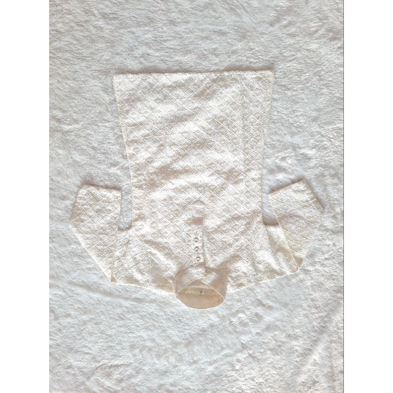 kurta anak  new putih tulang