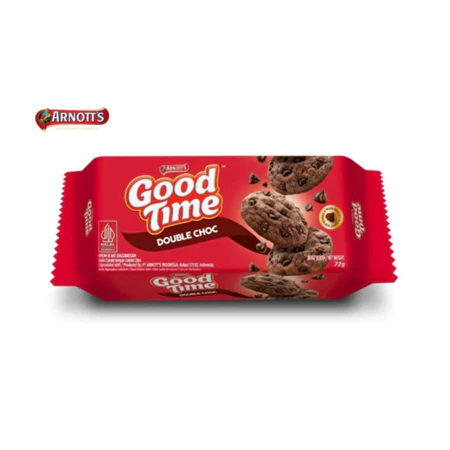 

(PCS PROMO) Good Time Double Choco 72Gr