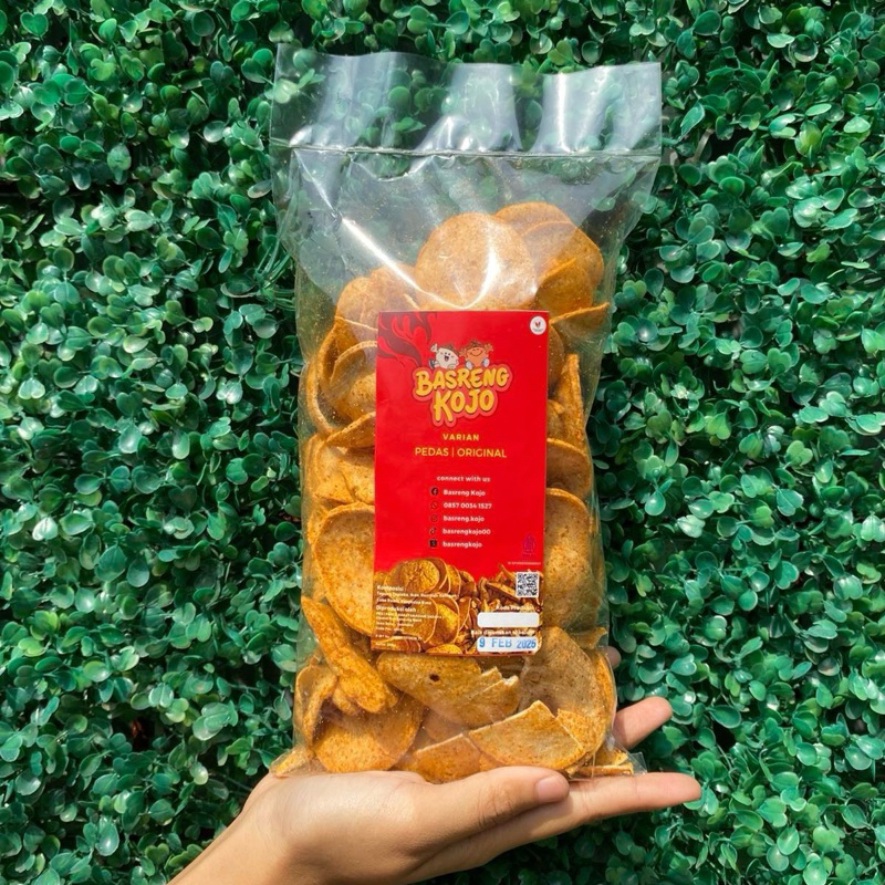 

Basreng Kojo 250gram Varian Pedas dan Original