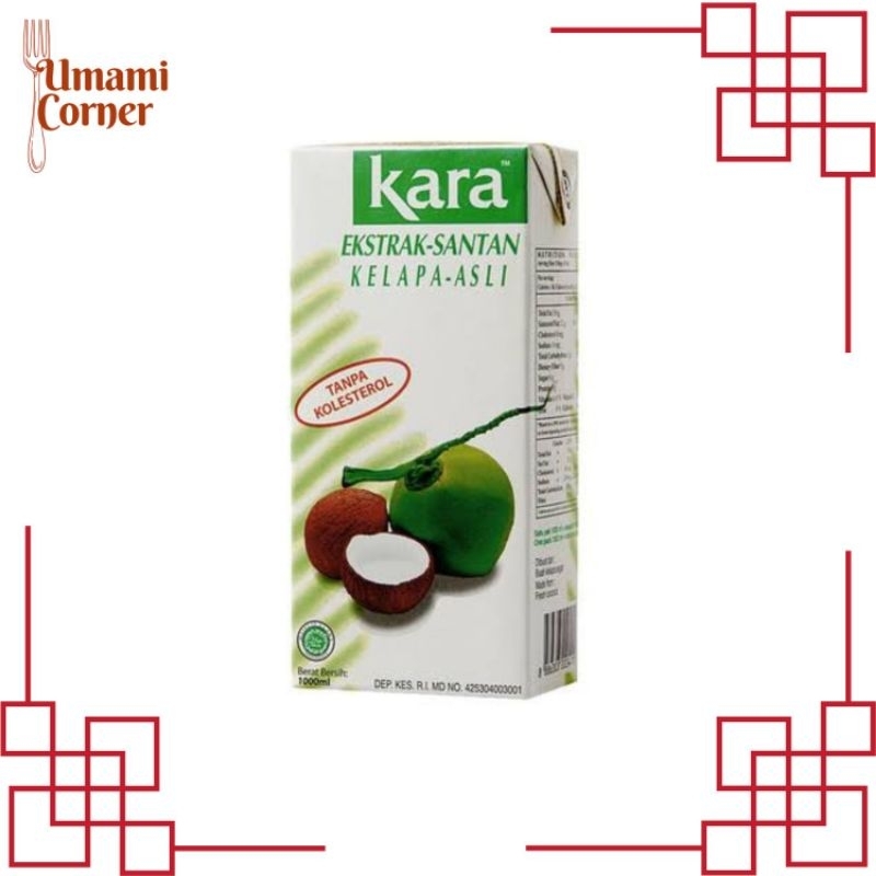 

Kara Santan Instant 1000ml atau 1Liter