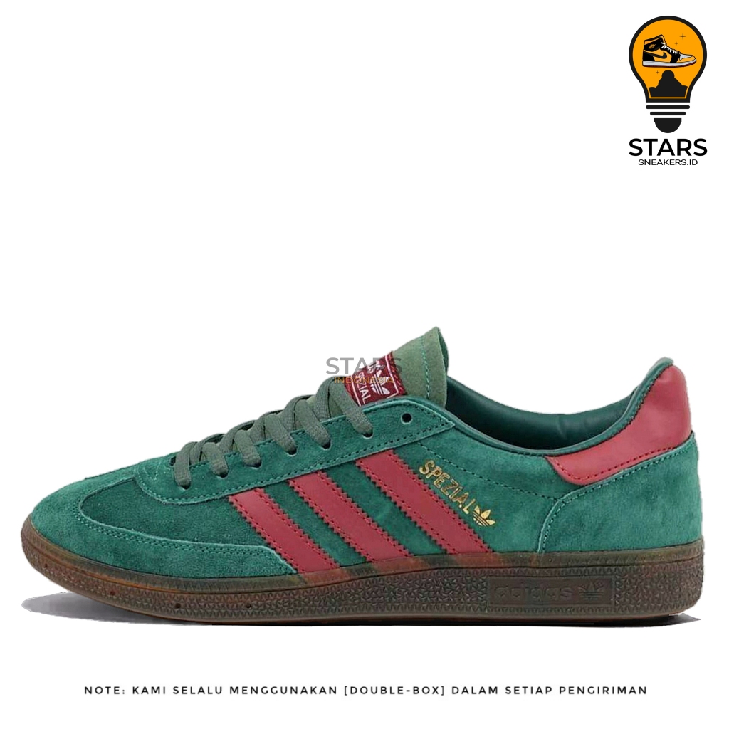 Adidas Handball Spezial Green Bergundy