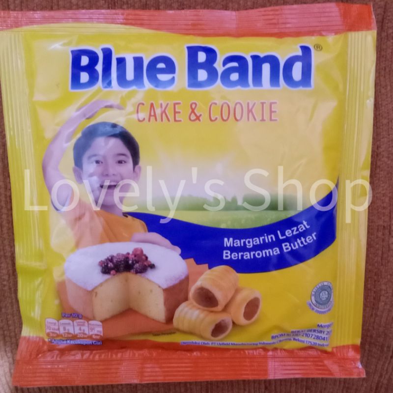 

BLUE BAND CAKE & COOKIE MENTEGA MARGARIN 200GR