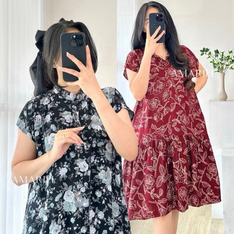 Amariel Ayana Dress Daster Nyaman Bumil Busui Friendly