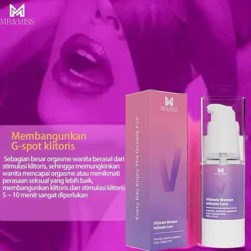 Orgasmic gel wanita Lubricant gel Pelumas vagina Pelumas sex 20ml Gel perangsan wanita Lubrikan untu