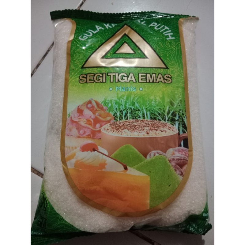 

Gula Pasir Segi Tiga Emas 1kg