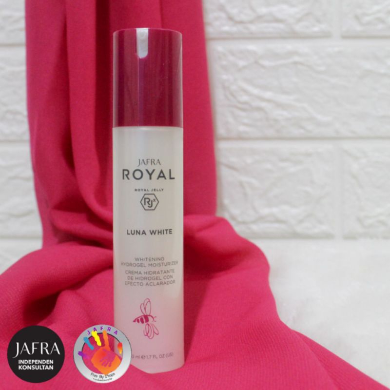 Whitening Hidrogel Moisturizer Jafra Royal Luna White