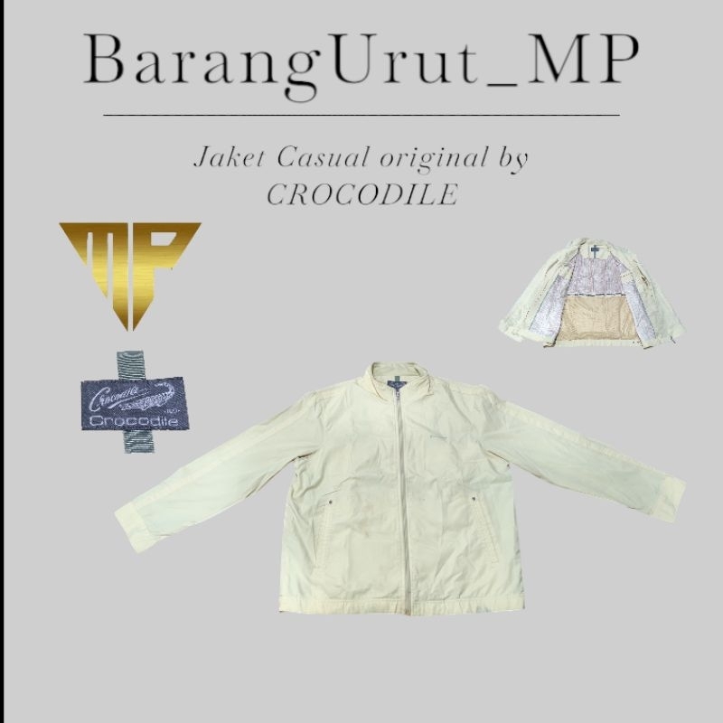 Jaket Casual Brand CROCODILE Original Second